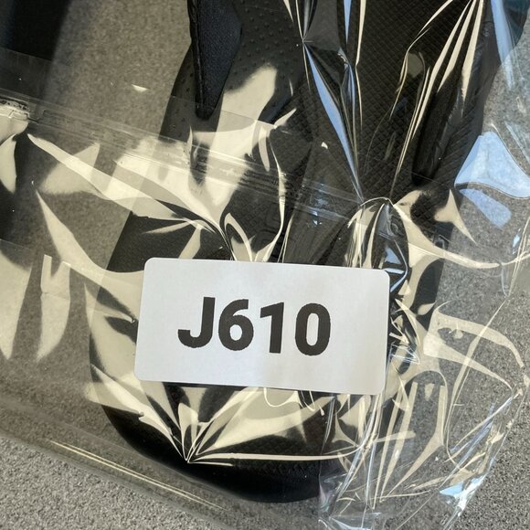 NEW  Flojos Women's Size 8 Memory Foam Black Thong Flip Flops Sandals - Picture 7 of 7